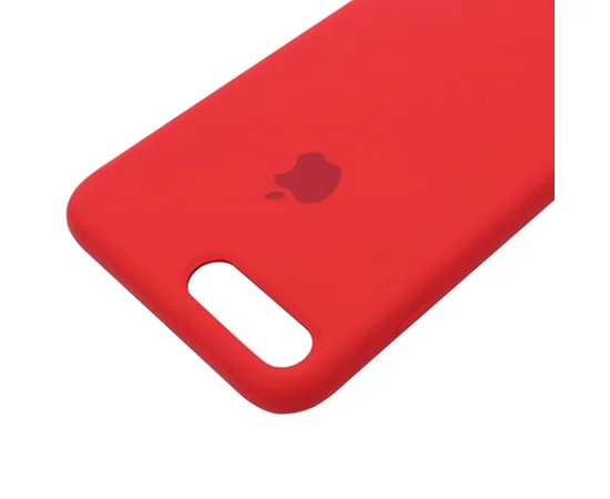 Чехол Silicone case (AAA) для Apple iPhone 7 plus / 8 plus (5.5") Красный / Red