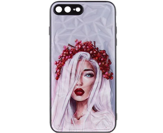 TPU+PC чохол Prisma Ladies для Apple iPhone 7 plus / 8 plus (5.5") Ukrainian Girl