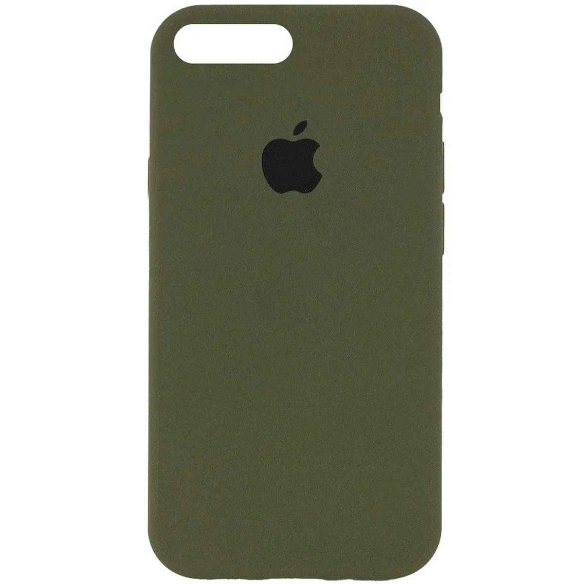Чохол Silicone Case Full Protective (AA) для Apple iPhone 7 plus / 8 plus (5.5") Зелений / Dark Olive