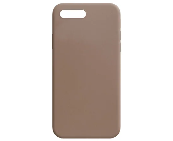 Силиконовый чехол Candy для Apple iPhone 7 plus / 8 plus (5.5") Коричневый