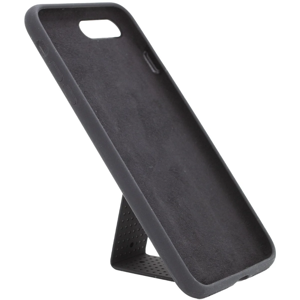 Чехол Silicone Case Hand Holder для Apple iPhone 7 plus / 8 plus (5.5") Черный / Black