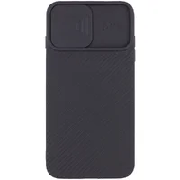 Чехол Camshield Square TPU со шторкой для камеры для Apple iPhone 7 plus / 8 plus (5.5") Черный