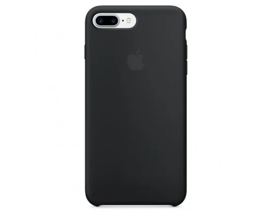 Чехол Silicone case (AAA) для Apple iPhone 7 plus / 8 plus (5.5") Черный / Black