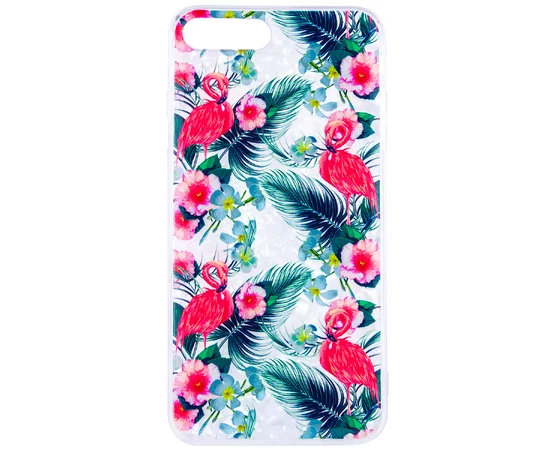 Накладка Glue Case Фламинго для Apple iPhone 7 plus / 8 plus (5.5") Черный