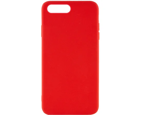 Силиконовый чехол Candy для Apple iPhone 7 plus / 8 plus (5.5") Красный
