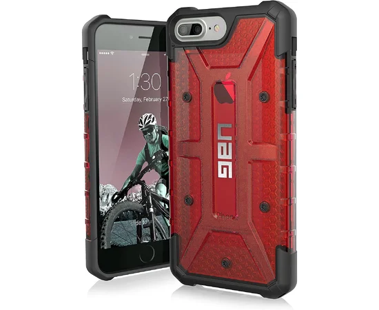 Ударопрочный чехол UAG Plasma для Apple iPhone 6/6s plus / 7 plus/8 plus Красный
