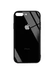TPU+Glass чехол GLOSSY Logo (opp) для Apple iPhone 7 plus / 8 plus (5.5") Черный