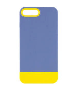 Чехол TPU+PC Bichromatic для Apple iPhone 7 plus / 8 plus (5.5") Blue / Yellow