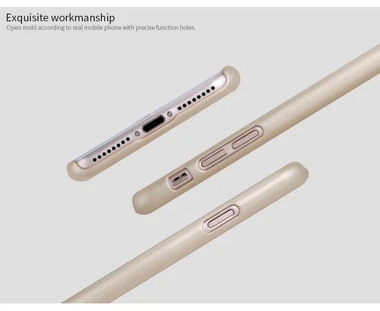 Чехол Nillkin Matte для Apple iPhone 7 plus / 8 plus (5.5") (+ пленка) Золотой