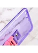 Чехол Handfree с цветным ремешком для Apple iPhone 7 plus / 8 plus (5.5") Фиолетовый