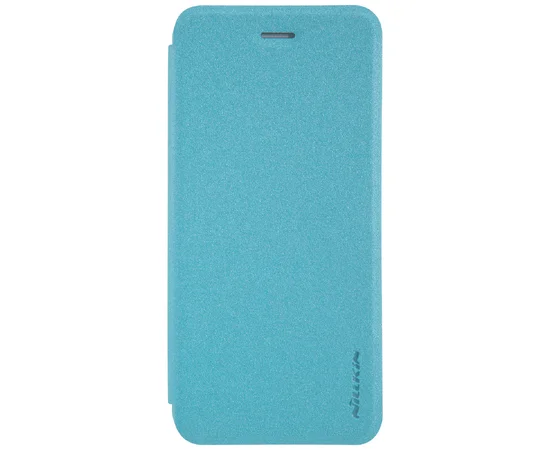 Кожаный чехол (книжка) Nillkin Sparkle Series для Apple iPhone 7 plus / 8 plus (5.5") Бирюзовый