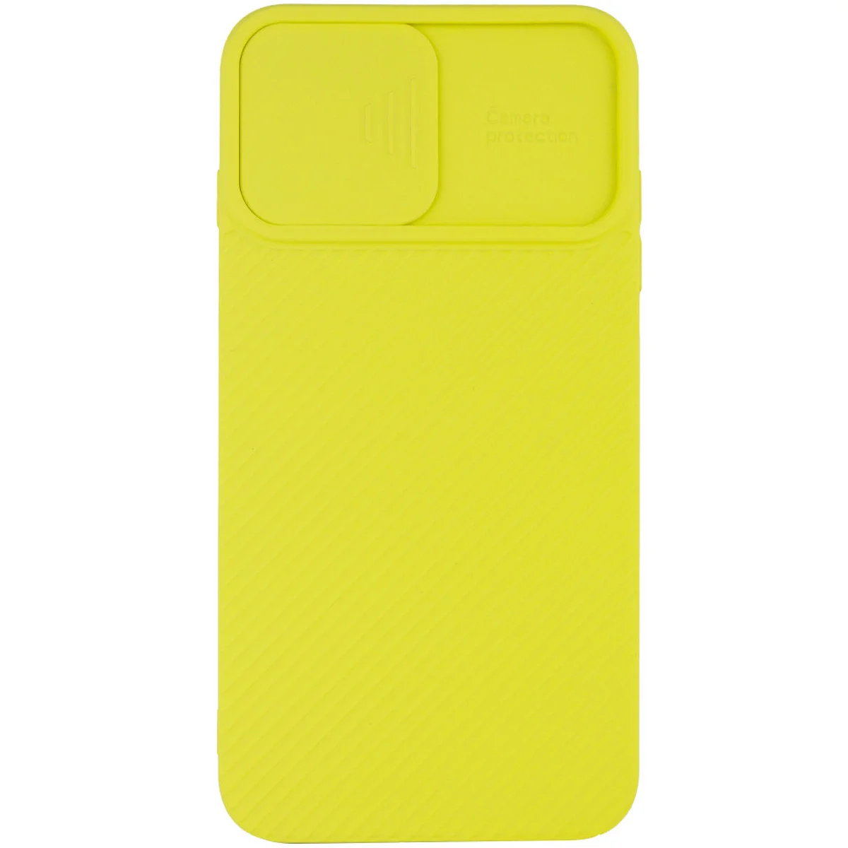 Чехол Camshield Square TPU со шторкой для камеры для Apple iPhone 7 plus / 8 plus (5.5") Желтый