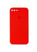 Чехол Silicone Case Square Full Camera Protective (AA) для Apple iPhone 7 plus / 8 plus (5.5") Красный / Red