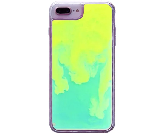 Неоновый чехол Neon Sand glow in the dark для Apple iPhone 7 plus / 8 plus (5.5") Зеленый