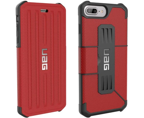 Чехол-книжка UAG Metropolis для Apple iPhone 7 plus / 8 plus (5.5") Красный