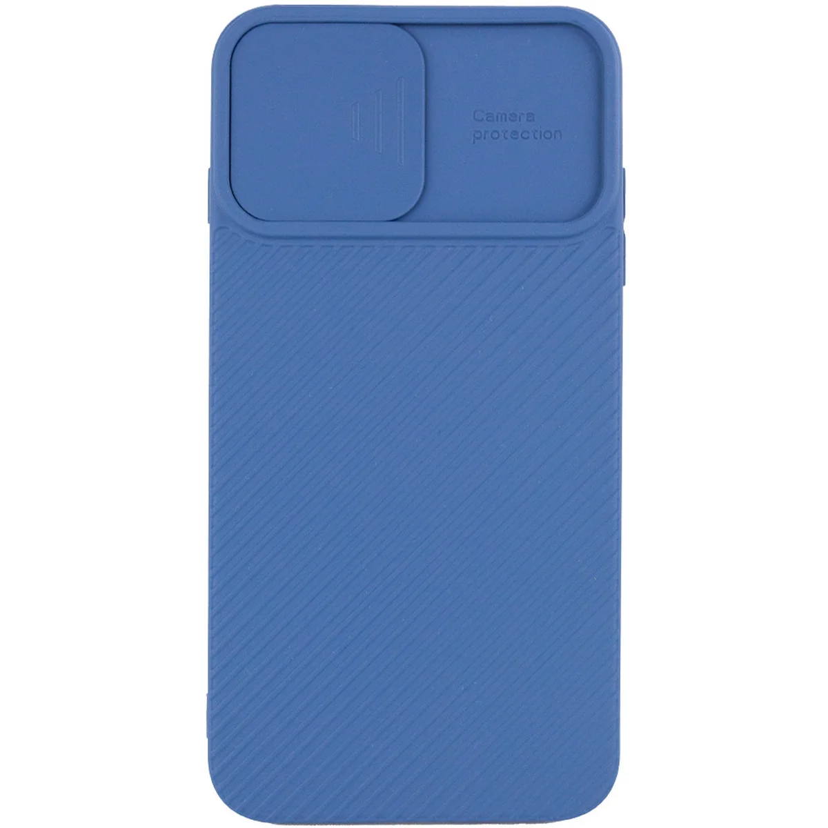 Чохол Camshield Square TPU зі шторкою для камери для Apple iPhone 7 plus / 8 plus (5.5 ") Синій