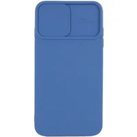Чохол Camshield Square TPU зі шторкою для камери для Apple iPhone 7 plus / 8 plus (5.5 ") Синій