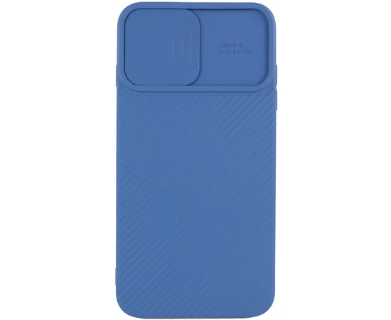 Чехол Camshield Square TPU со шторкой для камеры для Apple iPhone 7 plus / 8 plus (5.5") Синий