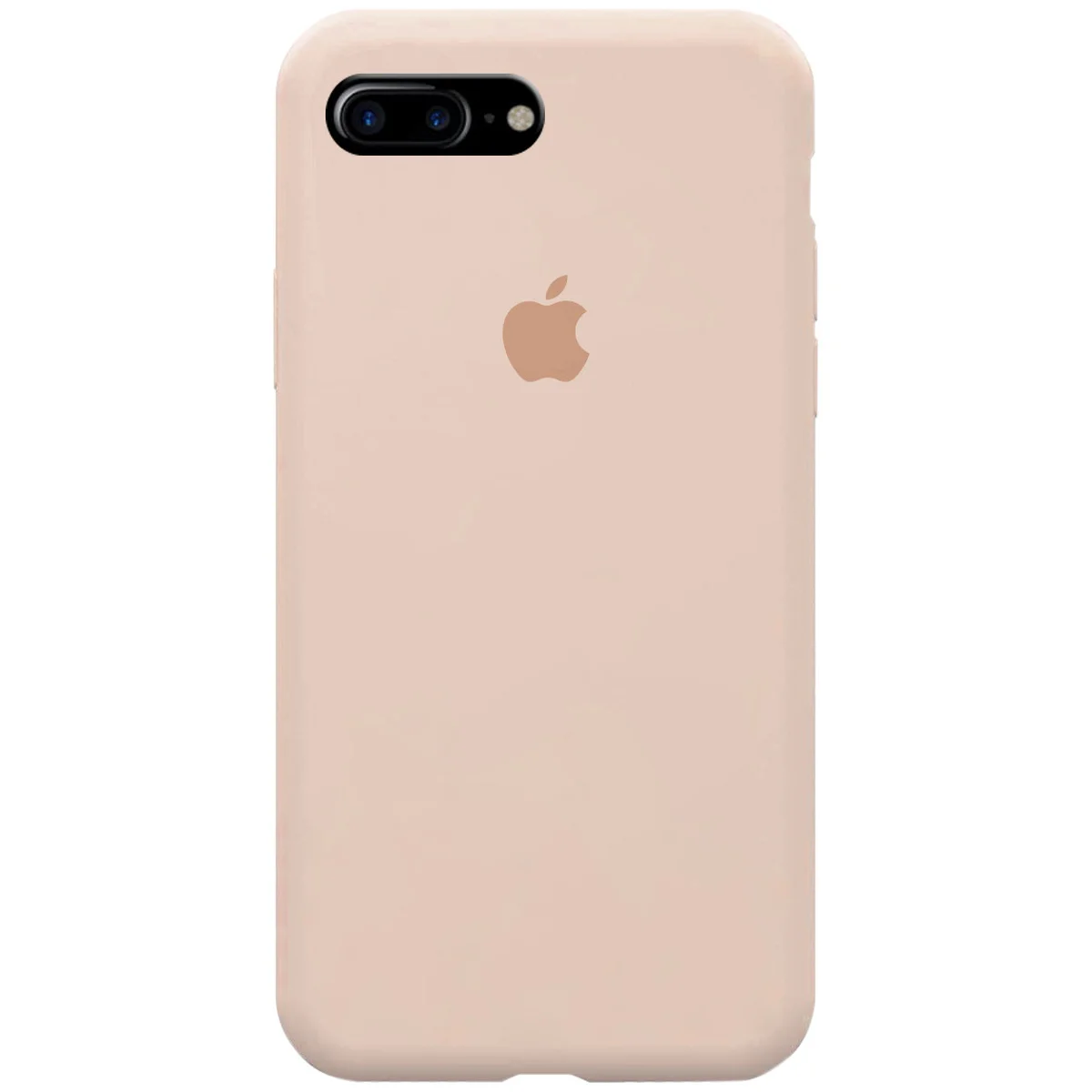 Чохол Silicone case (A) (з закритим низом) для Apple iPhone 7 plus / 8 plus (5.5 ") Рожевий / Pink Sand
