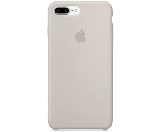 Чехол Silicone case (AAA) для Apple iPhone 7 plus / 8 plus (5.5") Серый / Stone