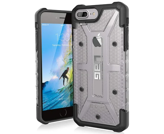 Ударопрочный чехол UAG Plasma для Apple iPhone 6/6s plus / 7 plus/8 plus  Бесцветный