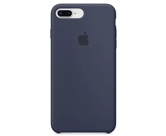 Чехол Silicone Case (AA) для Apple iPhone 7 plus / 8 plus (5.5") Синий / Midnight Blue