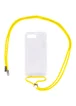 Чехол TPU Crossbody Transparent для Apple iPhone 7 plus / 8 plus (5.5") Желтый