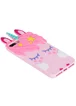 Силиконовая накладка 3D Little Unicorn для Apple iPhone 7 plus / 8 plus (5.5") Розовый