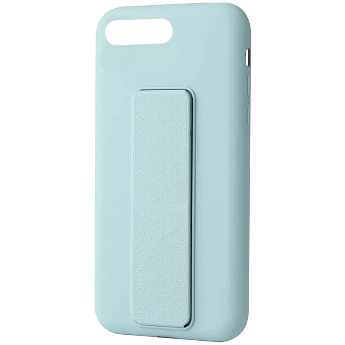 Чехол Silicone Case Hand Holder для Apple iPhone 7 plus / 8 plus (5.5") Бирюзовый / Ice Blue