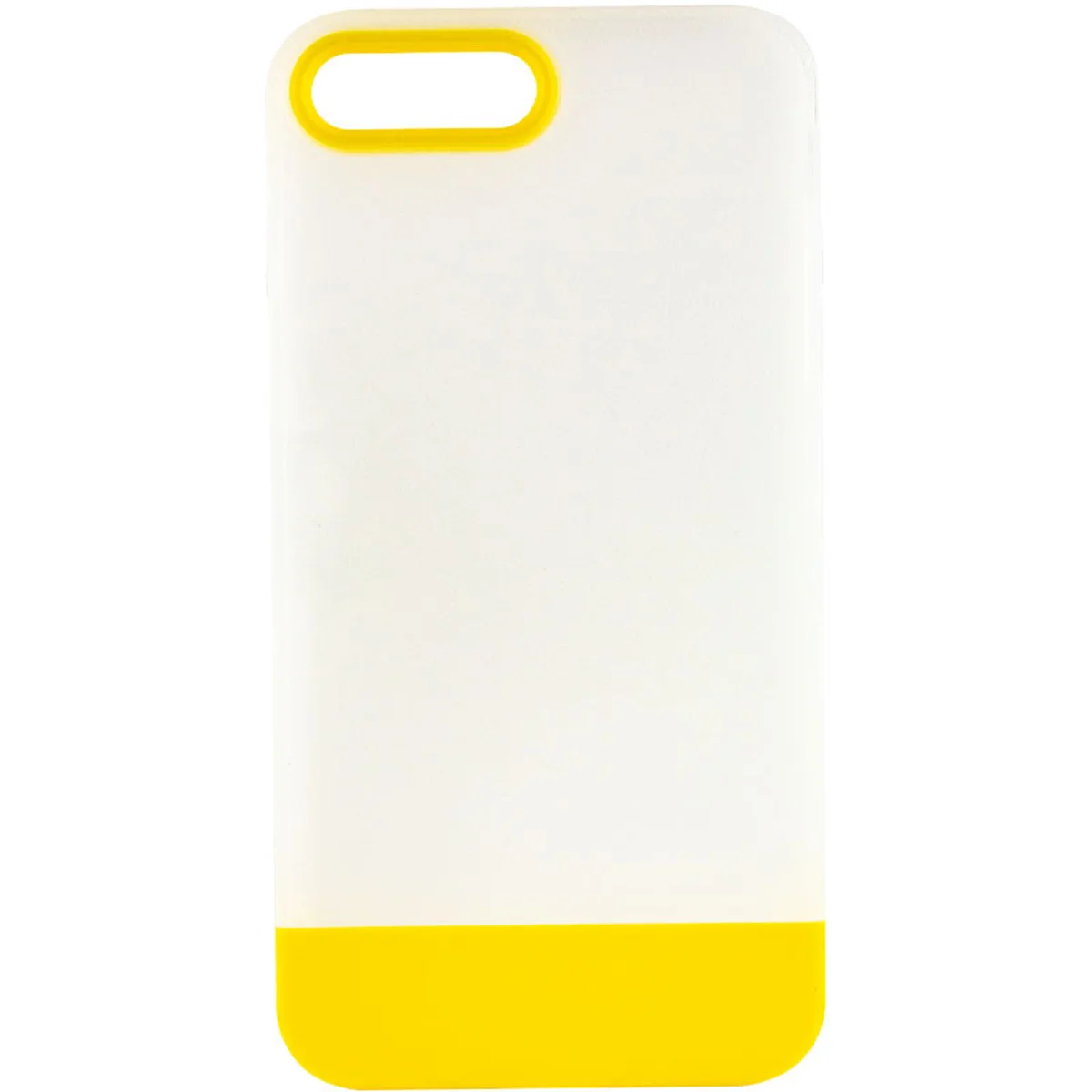 Чехол TPU+PC Bichromatic для Apple iPhone 7 plus / 8 plus (5.5") Matte / Yellow