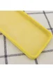 Чехол Silicone Case Square Full Camera Protective (AA) для Apple iPhone 7 plus / 8 plus (5.5") Желтый / Canary Yellow