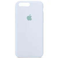 Чохол Silicone Case Full Protective (AA) для Apple iPhone 7 plus / 8 plus (5.5") Блакитний / Cloud Blue