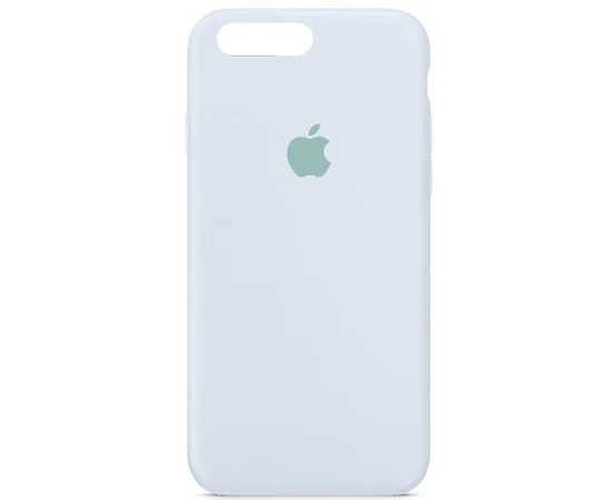 Чехол Silicone Case Full Protective (AA) для Apple iPhone 7 plus / 8 plus (5.5") Голубой / Cloud Blue