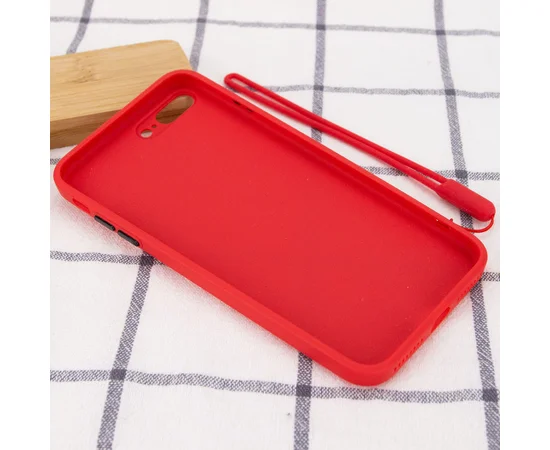 Чехол TPU Square Full Camera для Apple iPhone 7 plus / 8 plus (5.5") Красный