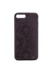 TPU чехол Secret Case Series для Apple iPhone 7 plus / 8 plus (5.5") Цветы / Черный