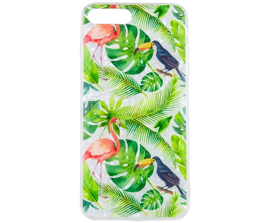 Накладка Glue Case Фламинго для Apple iPhone 7 plus / 8 plus (5.5") Зеленый