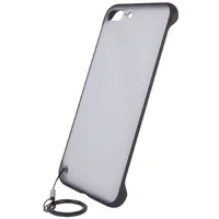 TPU+PC чехол LikGus Edge (+ кольцо) для Apple iPhone 7 plus / 8 plus (5.5") Черный