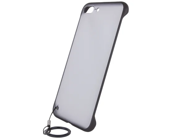 TPU+PC чехол LikGus Edge (+ кольцо) для Apple iPhone 7 plus / 8 plus (5.5") Черный