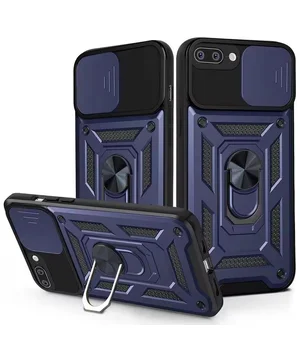Чехол Ummi Camshield Serge Ring для Apple iPhone 7 plus / 8 plus (5.5") Синий / Navy