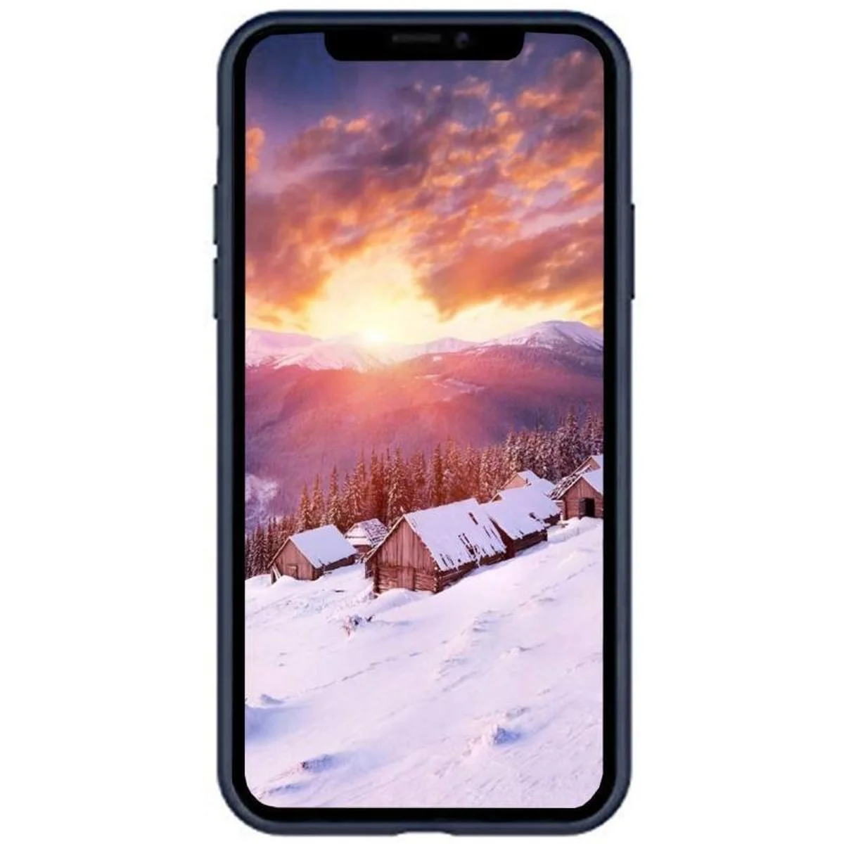 Чехол Silicone Case Full Protective (AA) для Apple iPhone 7 plus / 8 plus (5.5") Темно-синий / Midnight blue