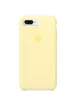 Чехол Silicone Case (AA) для Apple iPhone 7 plus / 8 plus (5.5") Желтый / Mellow Yellow