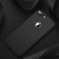 Пластиковая накладка GKK LikGus 360 градусов (opp) для Apple iPhone 7 plus / 8 plus (5.5") Черный