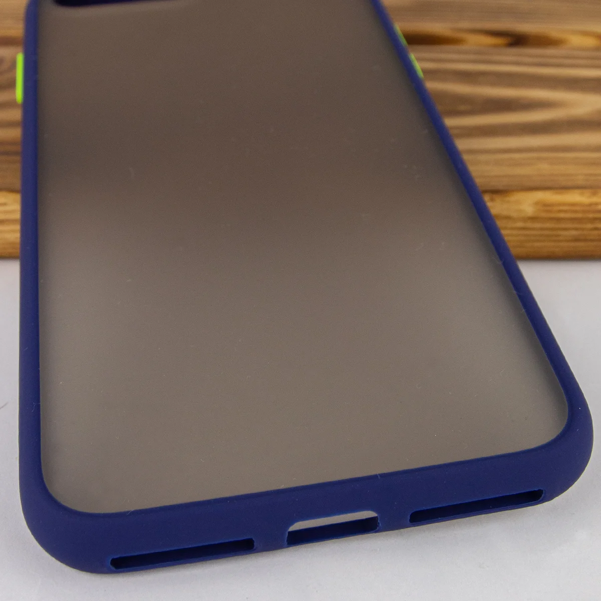 TPU + PC чохол Color Buttons для Apple iPhone 7 plus / 8 plus (5.5 ") Синій