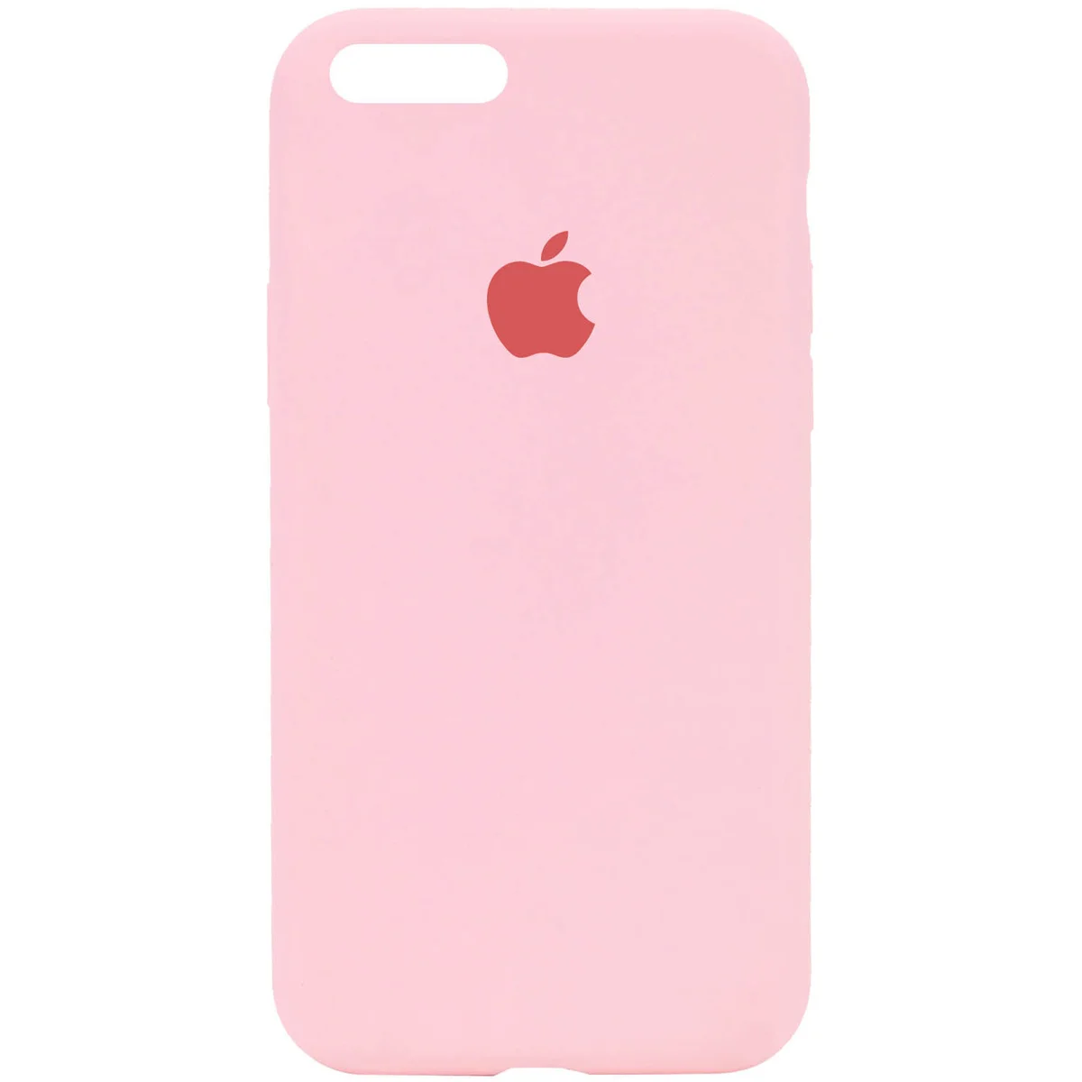 Чохол Silicone Case Full Protective (AA) для Apple iPhone 7 plus / 8 plus (5.5 ") Рожевий / Peach