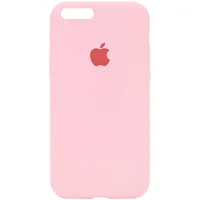 Чохол Silicone Case Full Protective (AA) для Apple iPhone 7 plus / 8 plus (5.5 ") Рожевий / Peach