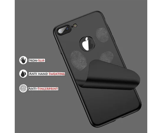 Пластиковая накладка GKK LikGus 360 градусов (opp) для Apple iPhone 7 plus / 8 plus (5.5") Черный