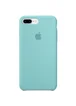 Чохол Silicone case (A) для Apple iPhone 7 plus / 8 plus (5.5 ") Бірюзовий / Turquoise