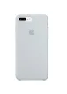 Чехол Silicone case (AAA) для Apple iPhone 7 plus / 8 plus (5.5") Голубой / Mist blue