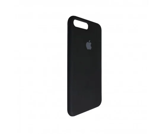 Чехол Silicone case (AAA) для Apple iPhone 7 plus / 8 plus (5.5") Черный / Black