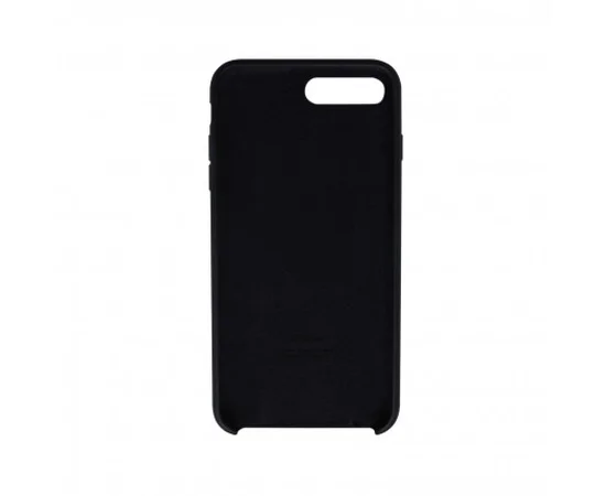 Чехол Silicone case (AAA) для Apple iPhone 7 plus / 8 plus (5.5") Черный / Black